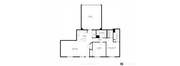 2 Bed/2 Bath Floor Plan