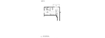 the floor plan of unit 16