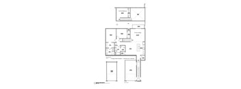 a floor plan of a house