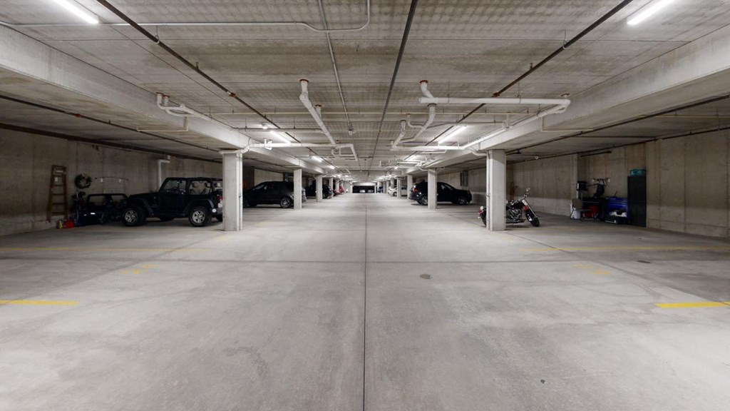 Heated Underground Parking Garage**