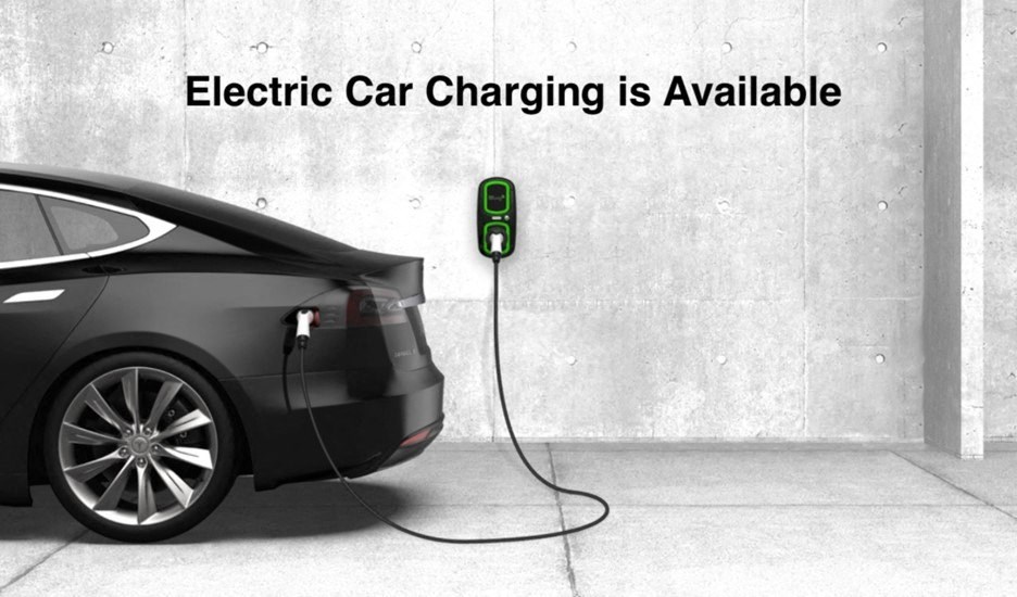 The Residences Howard Commons, Car Charging Available