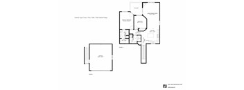 a floor plan of a house