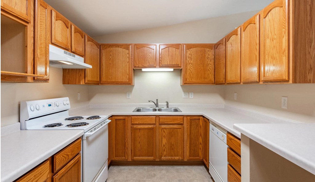 Upper Riverwalk, Kitchen,  1 Bedroom
