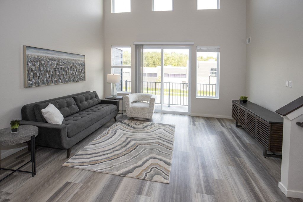 Howard Lofts, 3 Bed, 2 Bath, Living Area