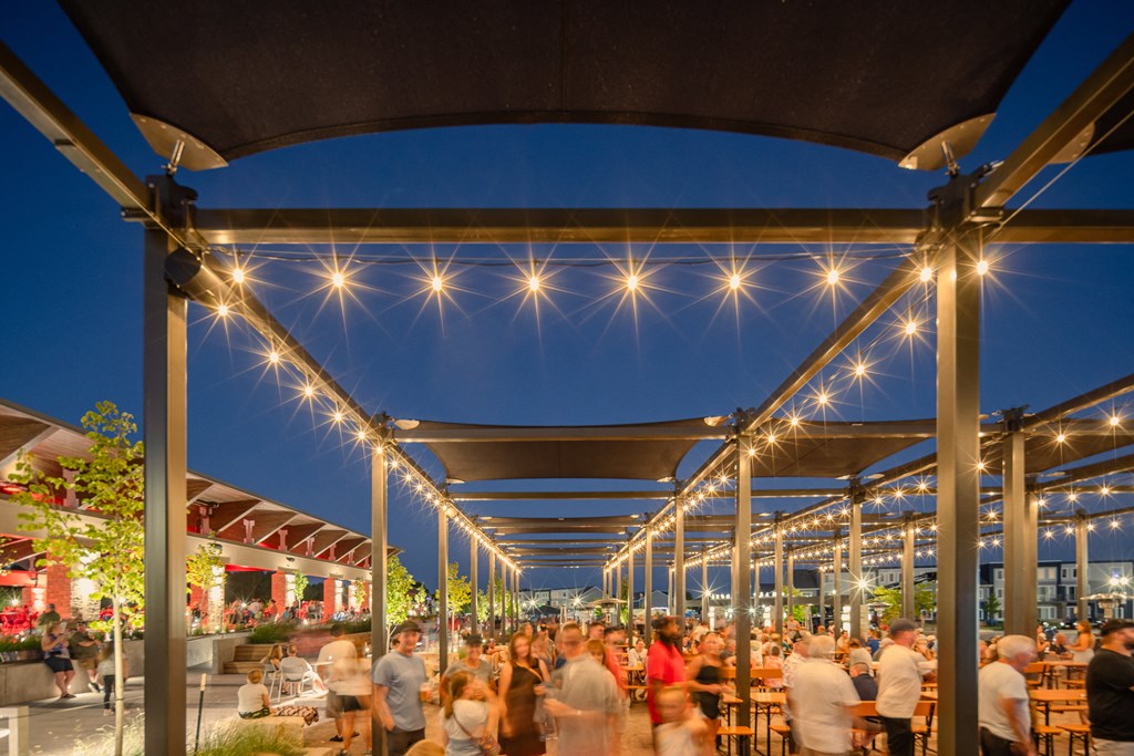 Howard Commons Biergarten Open-Style Seating