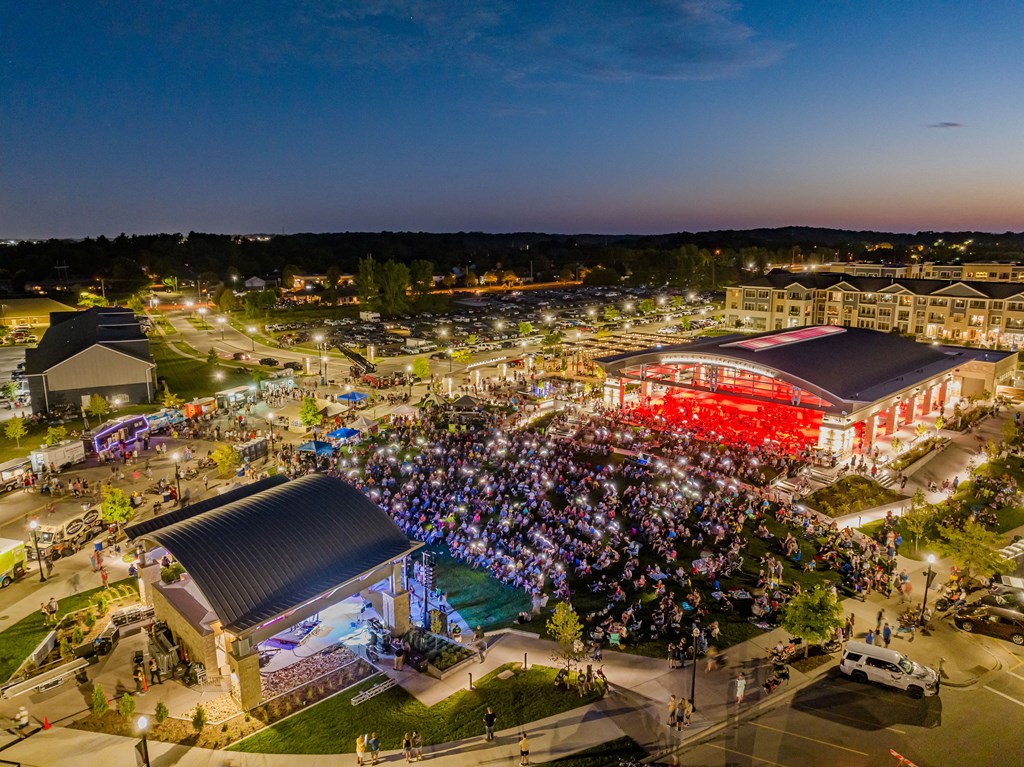 Aerial View of Howard Commons