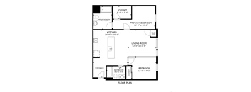 2 Bedroom 2 bath