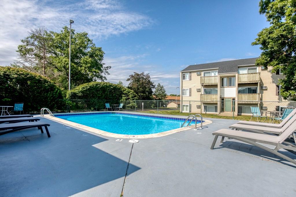 take a dip in our quaint pool