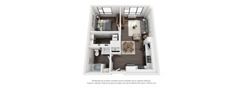 Sky3 Apartments 1F Floor Plan