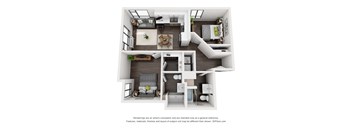 Sky3 Apartments 2A.A Floor Plan