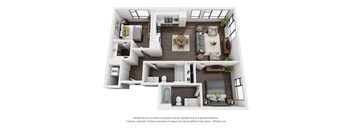 Sky3 Apartments 2D Floor Plan