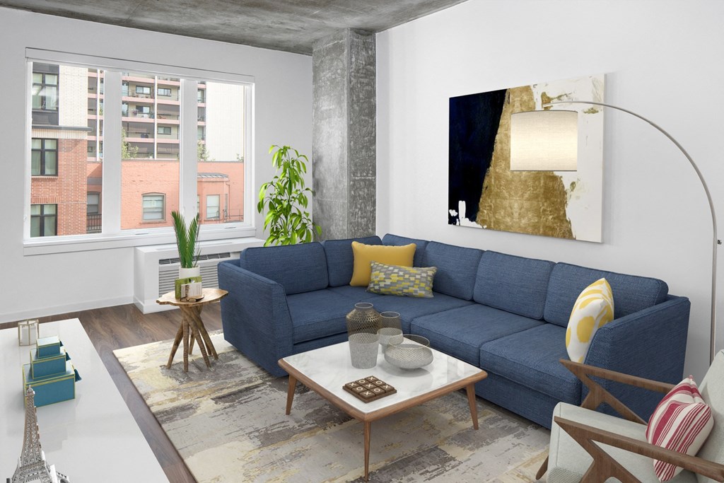 Exposed Concrete Accents