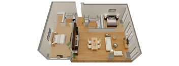 800 J Lofts B7_2 2 Bed 1 Bath Sacramento CA