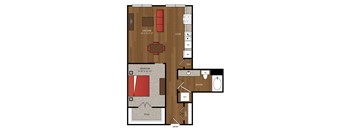 Ella Apartments A10 Floor Plan