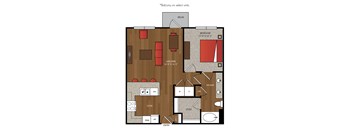 Ella Apartments A11.1 Floor Plan