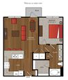 Ella Apartments A11.1 Floor Plan