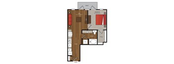 Ella Apartments A1.2 Floor Plan