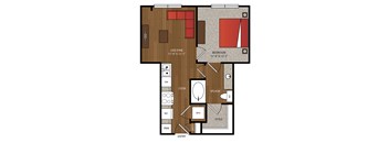 Ella Apartments A13 Floor Plan