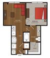 Ella Apartments A13 Floor Plan