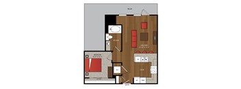 Ella Apartments A16 Floor Plan