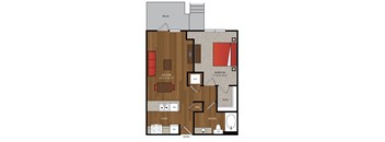 Ella Apartments A17 Floor Plan