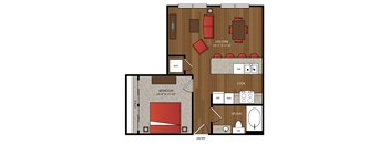 Ella Apartments A3 Floor Plan