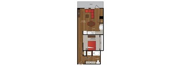 Ella Apartments A4.4 Floor Plan