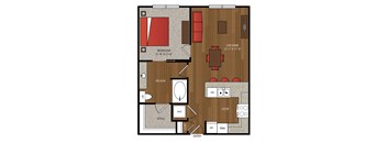 Ella Apartments A5.1 Floor Plan