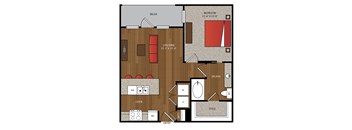 Ella Apartments A6.1 Floor Plan