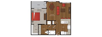 Ella Apartments A8.1 Floor Plan