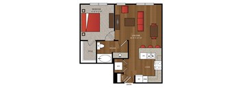 Ella Apartments A9 Floor Plan