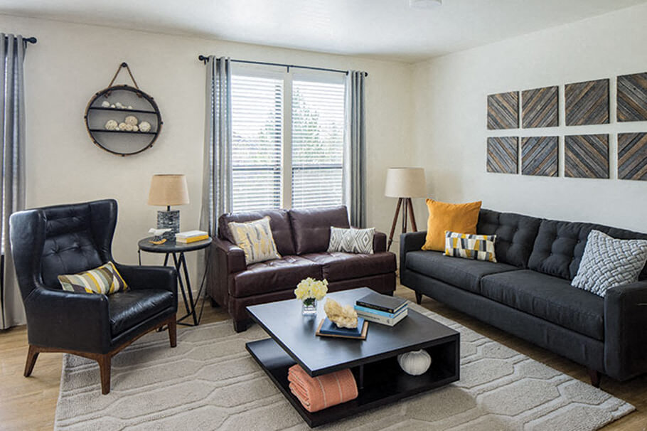 Gunbarrel Center  Furnished Interiors with  Tall Ceilings