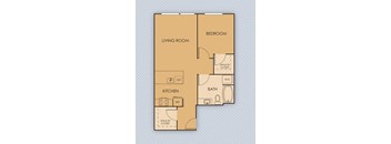 Tempo PDX Apartments C3 Floor Plan