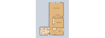 Tempo PDX Apartments C7 Floor Plan