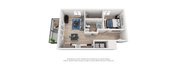 North Hollow Apartments C5 Floor Plan