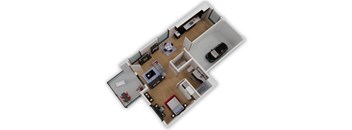 Capitol Yard Apartments_ West Sacramento CA_Floor Plan_Studio 1