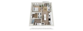 Copeland A1 3D Floor Plan