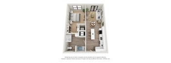 Copeland A3 HC 3D Floor Plan