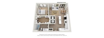 Copeland A4 3D Floor Plan