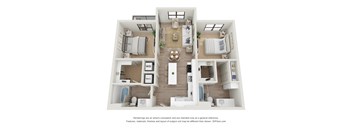 Copeland B1 3D Floor Plan