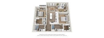 Copeland B2 3D Floor Plan