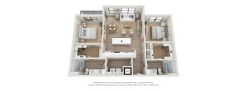 Copeland B3 3D Floor Plan