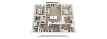 Copeland B4 HC 3D Floor Plan