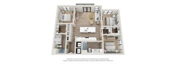 Copeland C1 3D Floor Plan