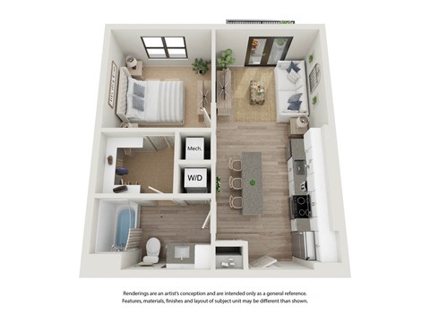 Corsair A1 Floor Plan Image