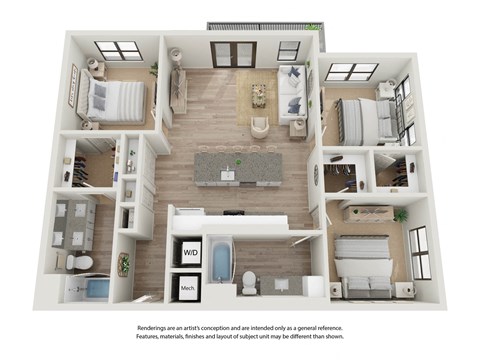 Corsair C1 Floor Plan Image