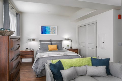 Ella Apartments Model Bedroom