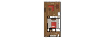 Ella Apartments A4.1 Floor Plan