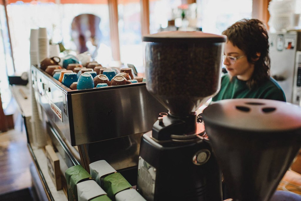 Now arriving at Caffeination Station.