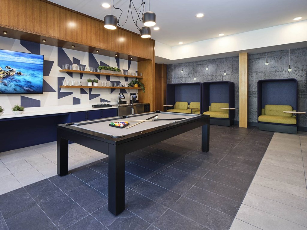 the lobby or reception area of the hotel commonwealth